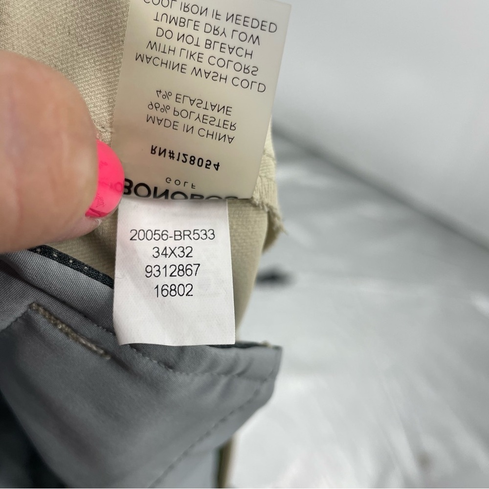 Bonobos Golf performance Pants - 34x31 - Tailored fit beige khaki - Picture 11 of 11